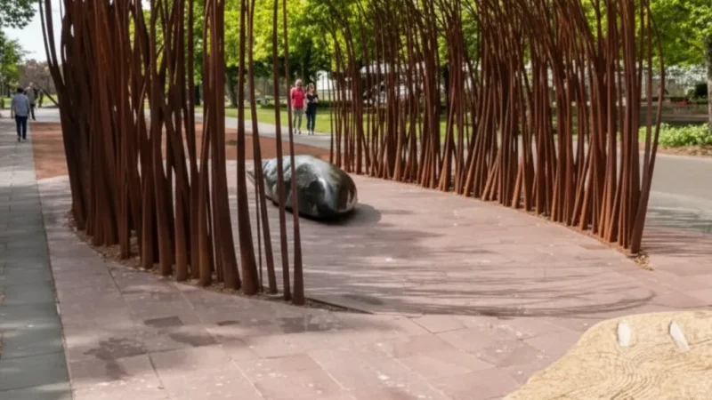 Reconciliation Place – Symbolic walkway(3)