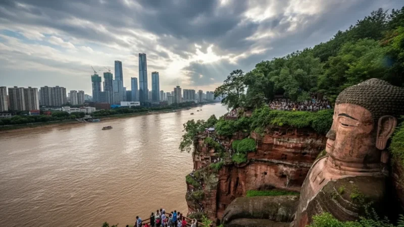 River Cruise Route – Water-level statue views(4)
