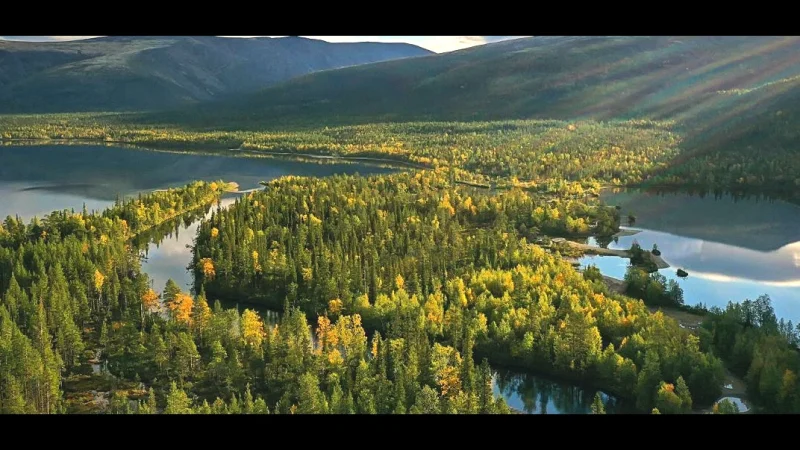 River Fjällsjöälven – Riverside scenery(2)