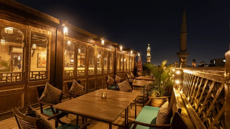 Rooftop Tea Spots – Views Over Old Cairo(6)