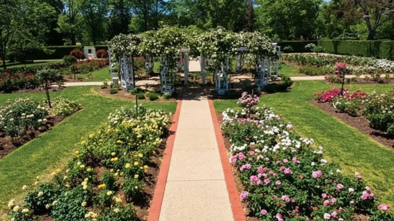 Rose Gardens – Landscaped gardens near Parliament(5)
