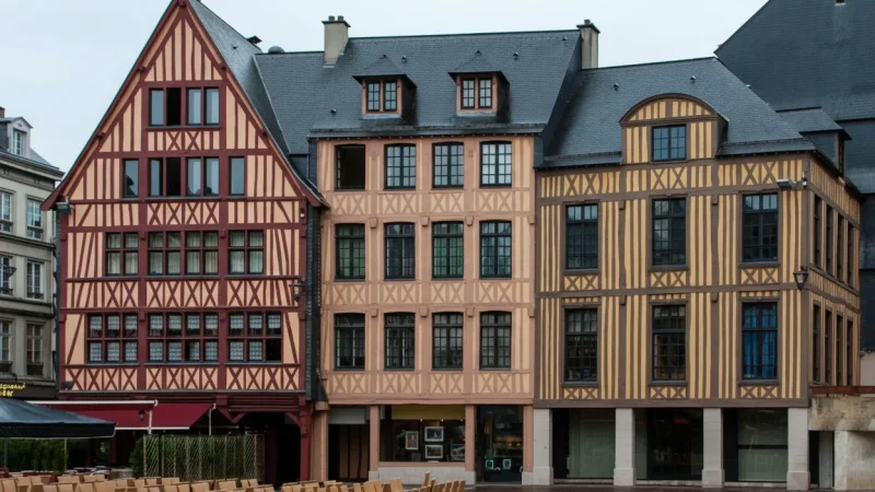 Rouen Old Town – Medieval Streets & Timbered Houses(4)