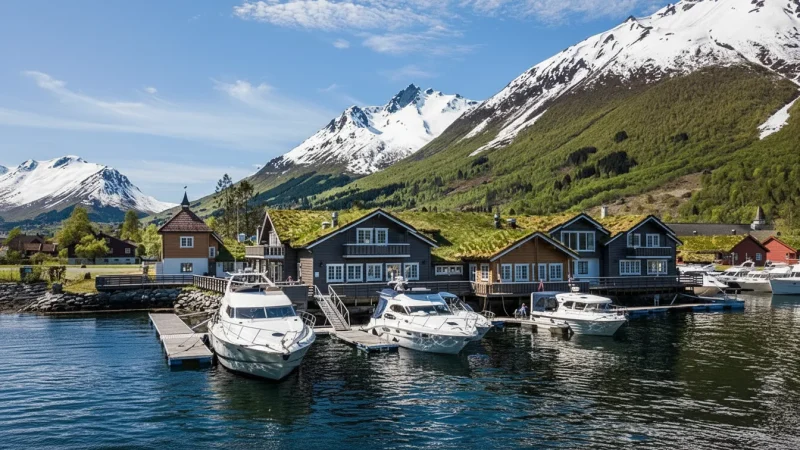 Sæbø – Village Surrounded by Peaks(6)