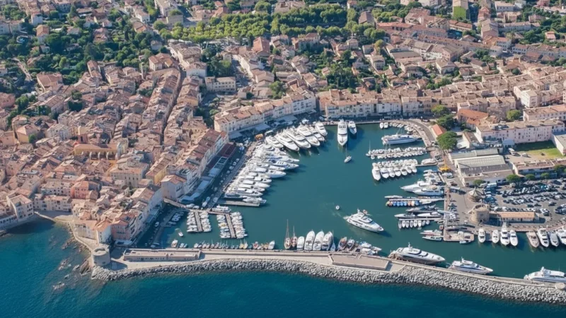 Saint-Tropez Old Port – Famous harbor with cafés and yachts(2)