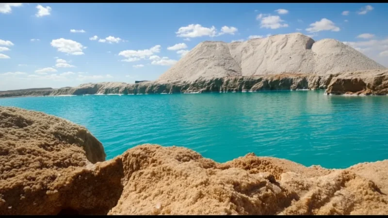 Salt Rock Formations – Natural Lakeside Features(4)