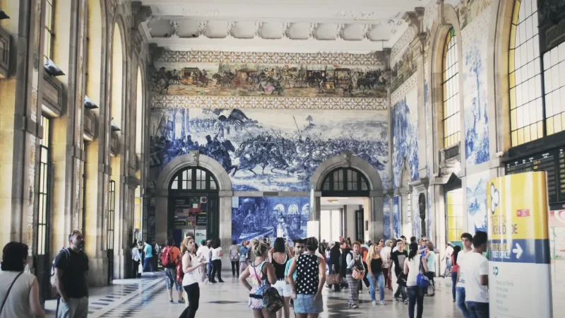 São Bento Railway Station – Azulejo tile panels(4)