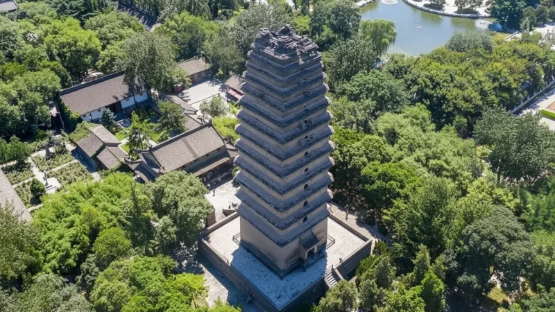 Small Wild Goose Pagoda – Ancient religious site(1)