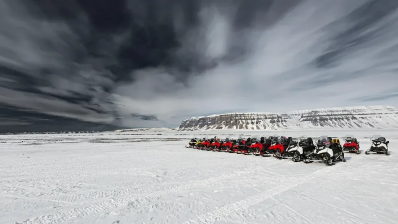 Snowmobile Trails – Arctic Exploration Routes(1)