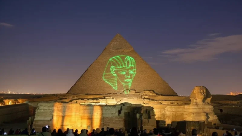 Sound and Light Show Area – Evening Attraction (Giza Sound and Light Show)(2)