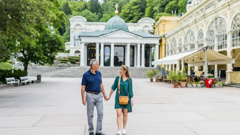 Spa Park – Landscaped Green Area (Mariánské Lázně)(1)