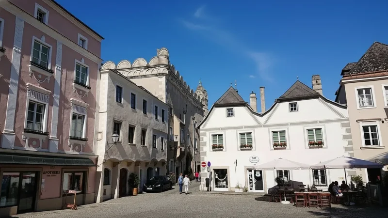 Stein an der Donau – Historic riverside quarter(3)