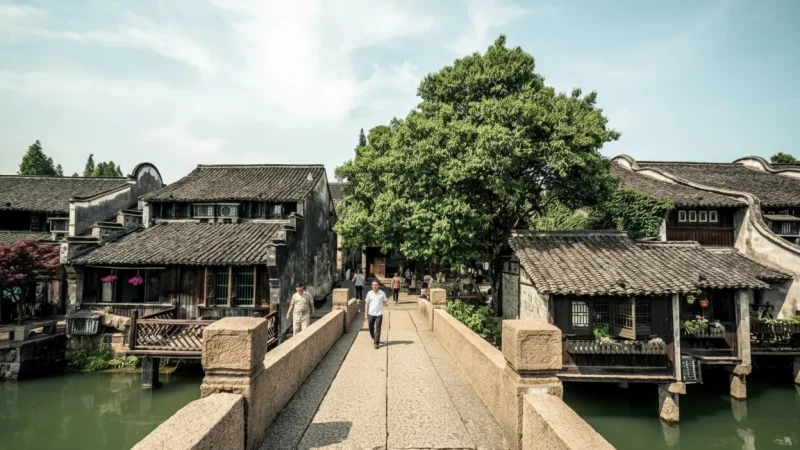 Stone Arch Bridges – Classic water town views(1)