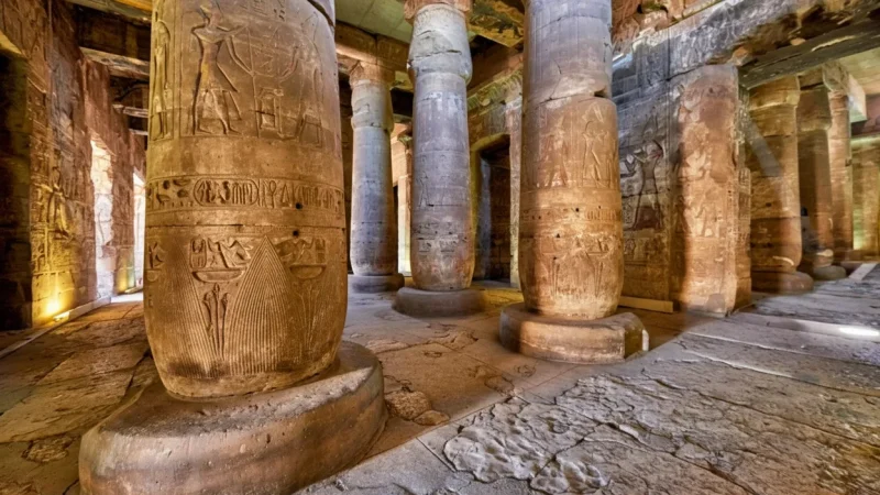 Stone Pillar Areas – Ancient Architectural Features(4)