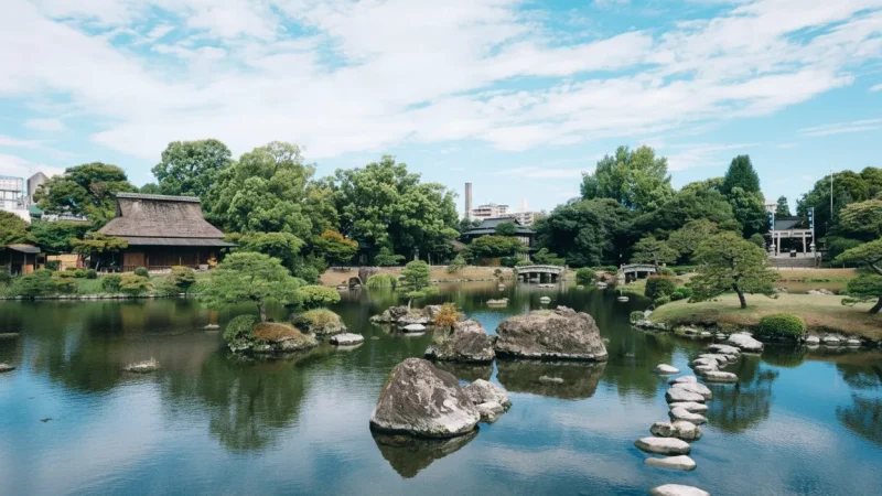 Suizenji Jojuen Garden(1)