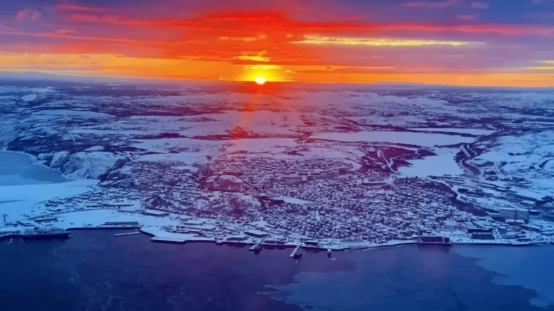 Sunset & Aurora Lookouts – Kirkenes evening skies(1)