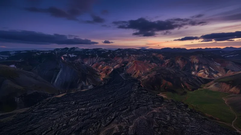 Sunset Colorful Slopes(3)