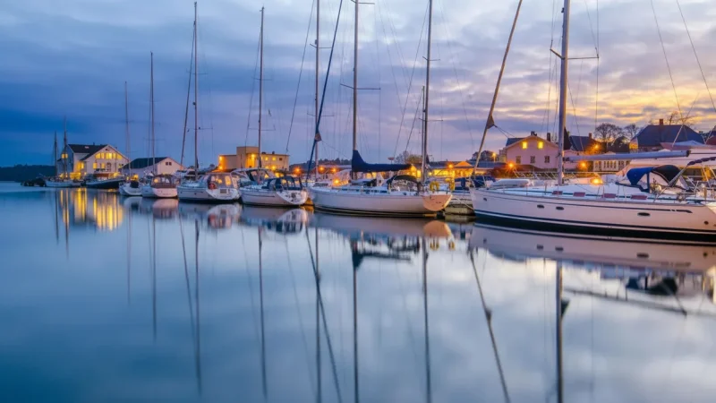 Sunset Harbor Lookouts – Evening Light(6)