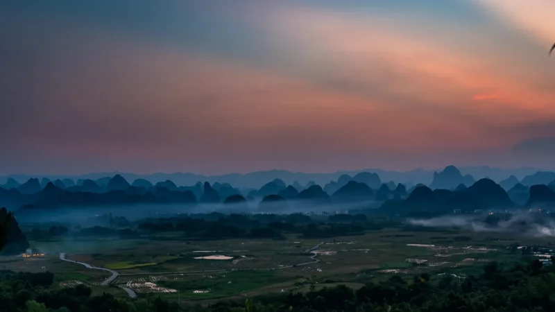 Sunset Hill Viewpoints – Evening scenery(2)