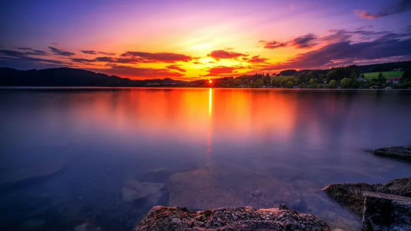 Sunset Lake Views – Evening Reflections(4)