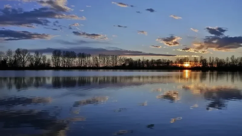 Sunset Lake Views – Evening reflections(5)