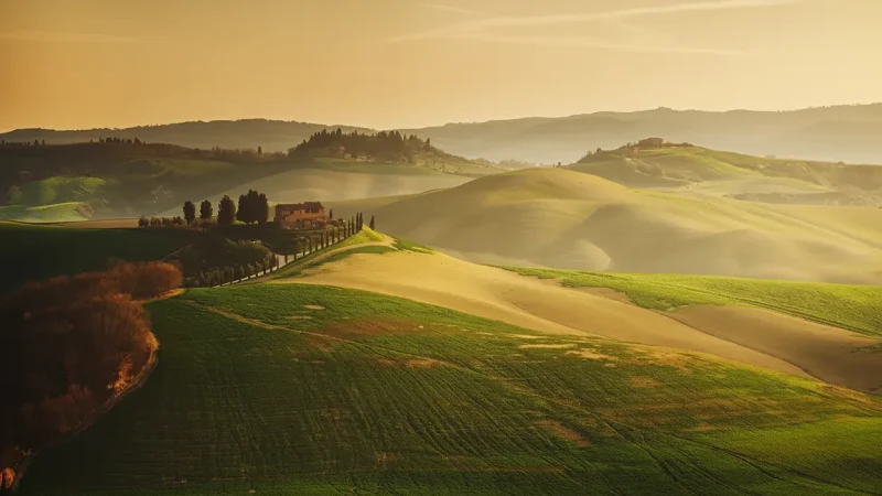 Sunset Plateau Viewpoints – Evening light scenery(6)