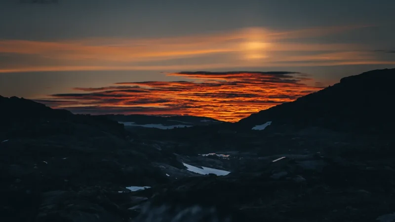 Sunset Plateaus – Evening Light Landscapes(1)