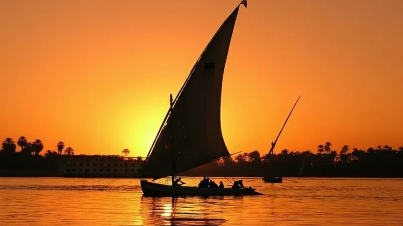 Sunset View Areas – Evening River Scenery(1)