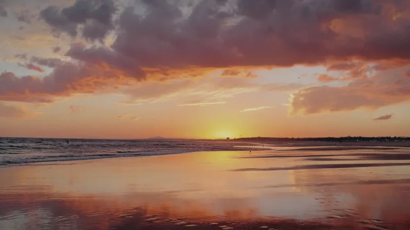 Sunset Viewing Areas – Calm evening beach views(2)