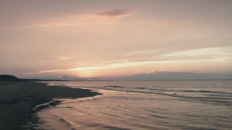 Sunset Viewing Points – Evening beach scenery(2)