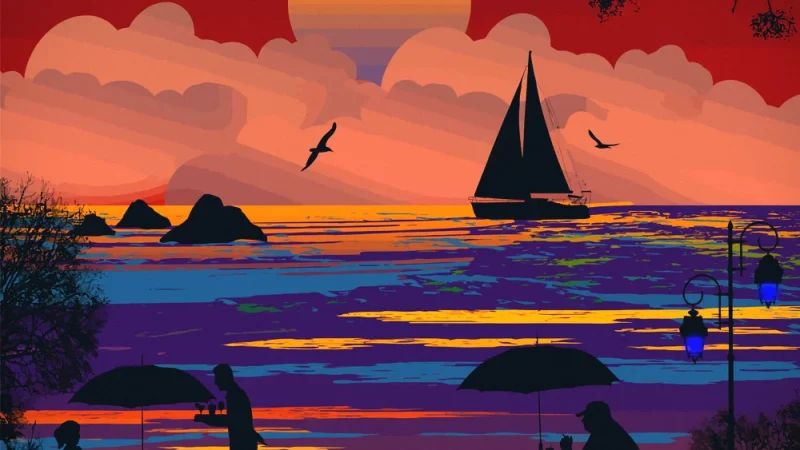 Sunset Viewpoints by the Sea(6)