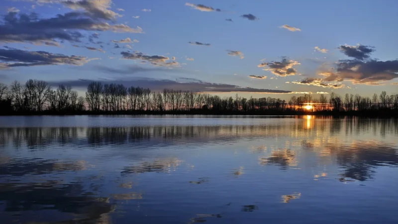 Sunset Viewpoints – Evening Lake Scenery(6)