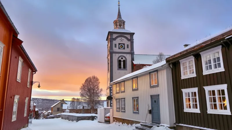 Sunset Viewpoints – Evening Light Over Rooftops(4)