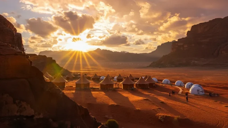 Sunset Viewpoints – Evening Scenery (Aswan Nile Sunset)(5)