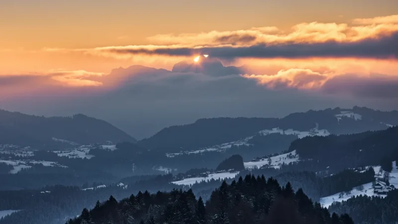 Sunset Viewpoints – Evening mountain views(5)