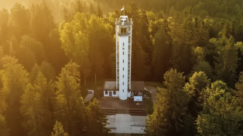 Suur Munamägi Hill – Estonia’s highest point with observation tower(1)