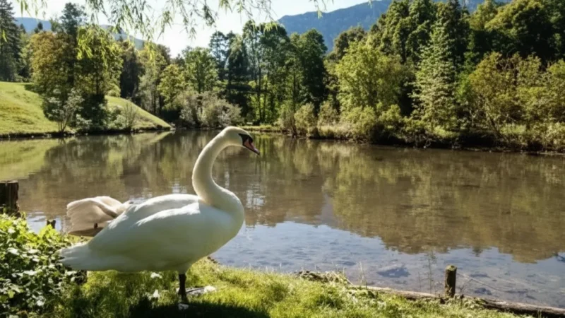 Swan Pond – Scenic pond near(1)