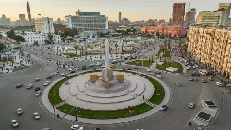 Tahrir Square – Central city landmark(5)