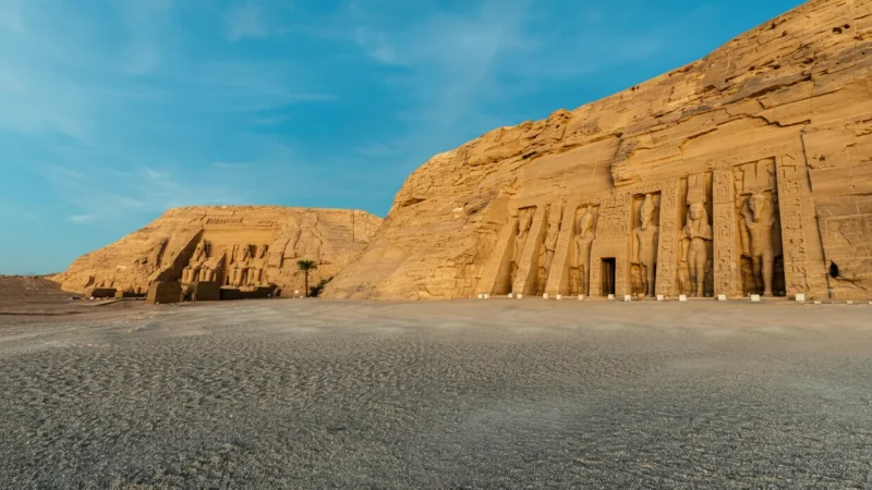 Temple Entrance Plaza – Monumental Façade Views(3)