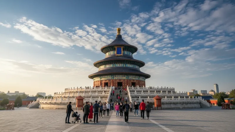 Tiantan Fitness Area – Morning local activities(5)
