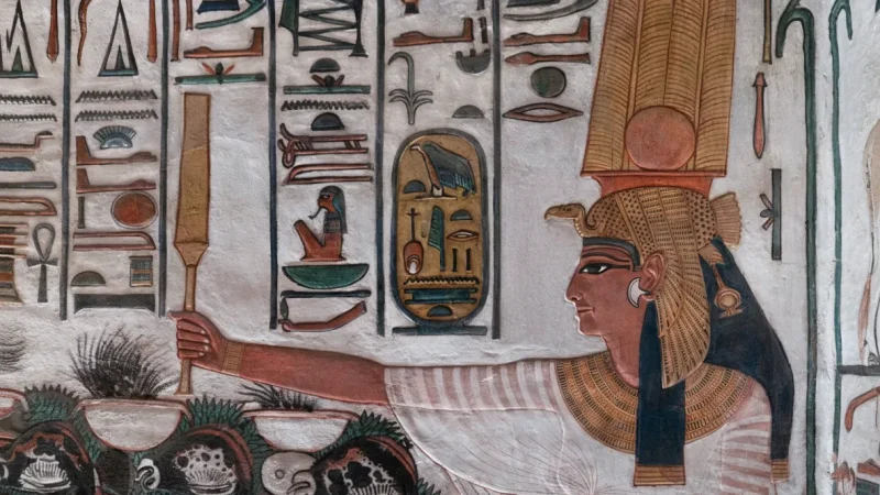 Tomb of Queen Nefertari – Famous Wall Paintings(4)