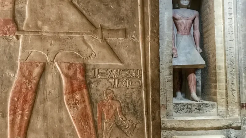 Tomb of Ti – Well-Preserved Wall Carvings(5)