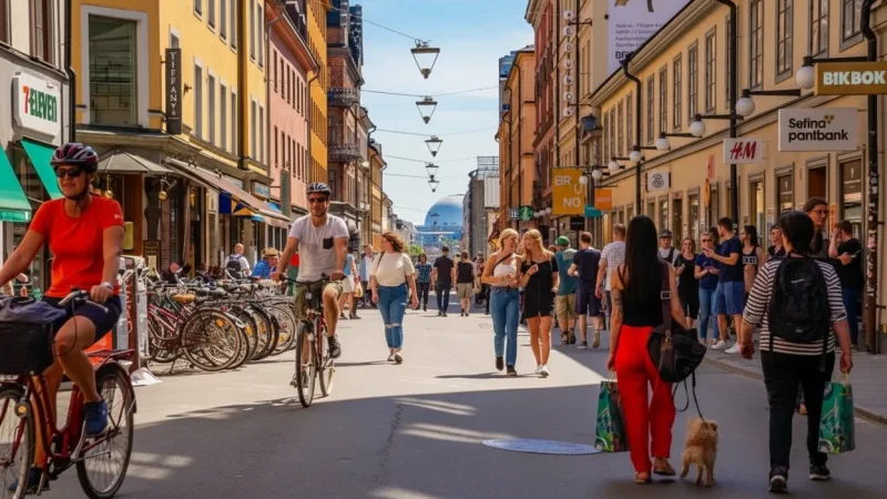 Town Walking Streets – Cafés and local shops(5)