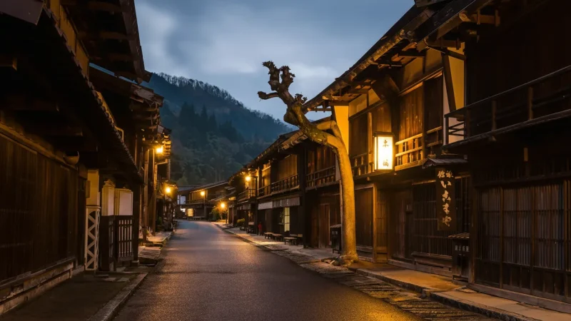 Tsumago-juku (Best preserved Edo town)(4)
