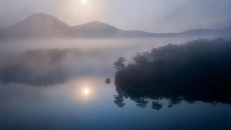 Tuyen Lam Lake – Peaceful Lake Surrounded by Hills(3)