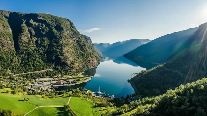 Vangsvatnet Lake – Central Lake with Walking Paths (Voss, Norway)(2)