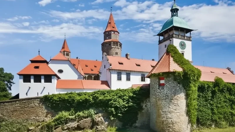 Village of Bouzov – Traditional Local Village(3)