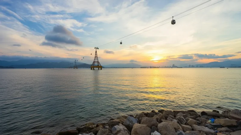 Vinpearl Cable Car – Bay view zone(6)