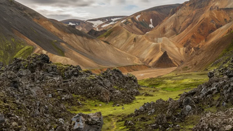 Volcanic Highlands Landscapes – Landmannalaugar(6)