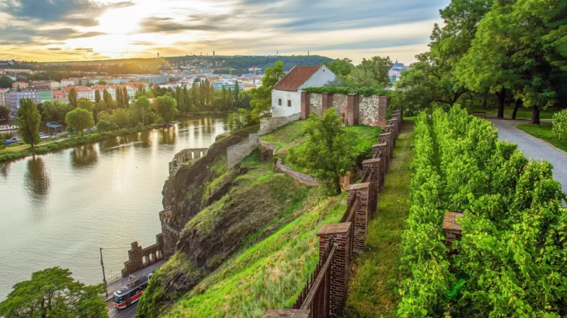 Vysehrad Fortress – Ancient fort and river views(6)