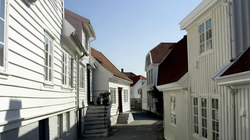 White Wooden Houses Area – Classic Southern Architecture(6)